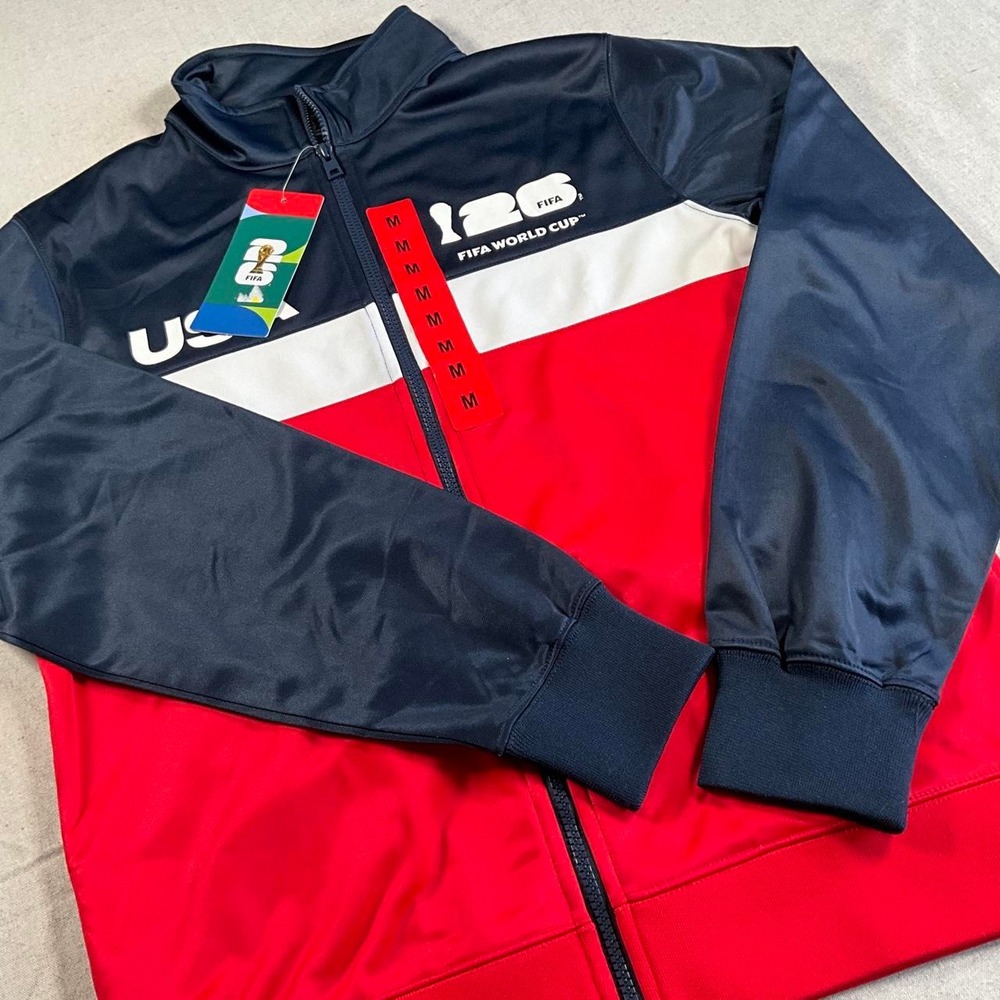 NWTs Mens adidas FIFA World Cup 26 USA Lightweight Track Jacket (Medium)